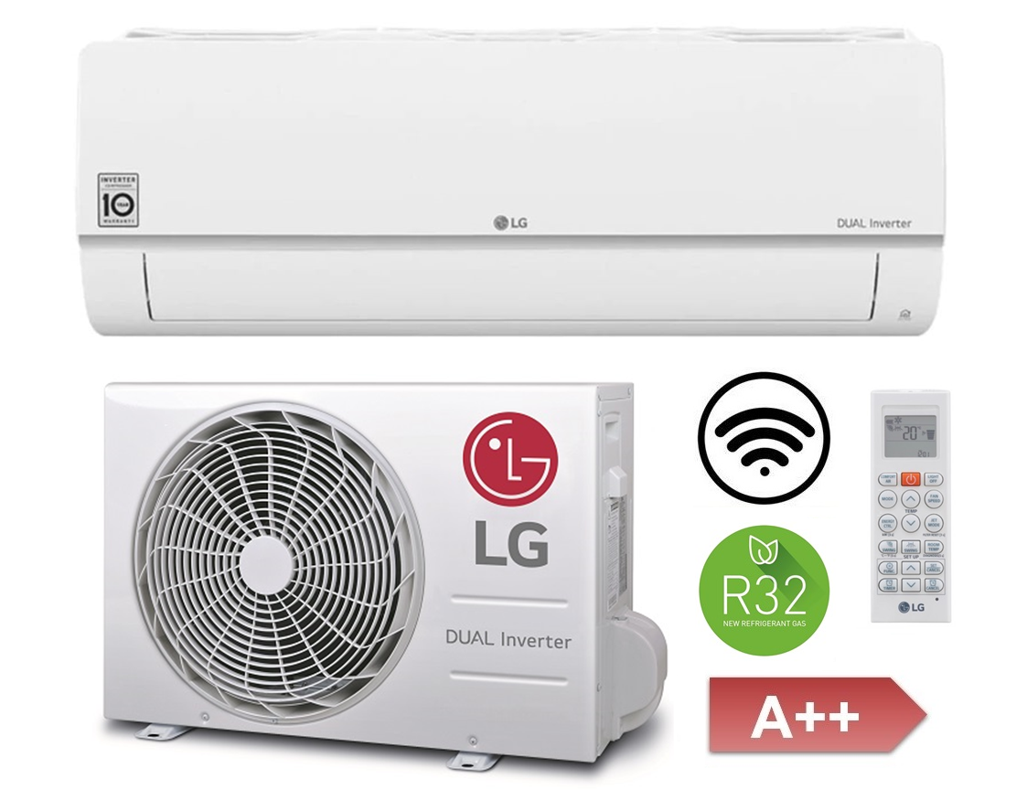LG Standard Plus PC12SK 3,5 kW WiFi Split Klimaanlage – Kältelager  klimaanlage